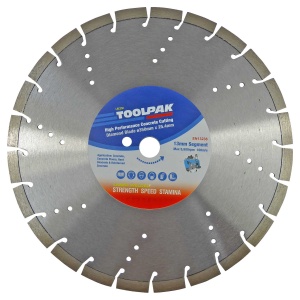 350mm x 25.4mm Concrete Cut Diamond Blade 13mm