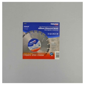 450mm x 25.4mm Concrete Cut Diamond Blade 13mm